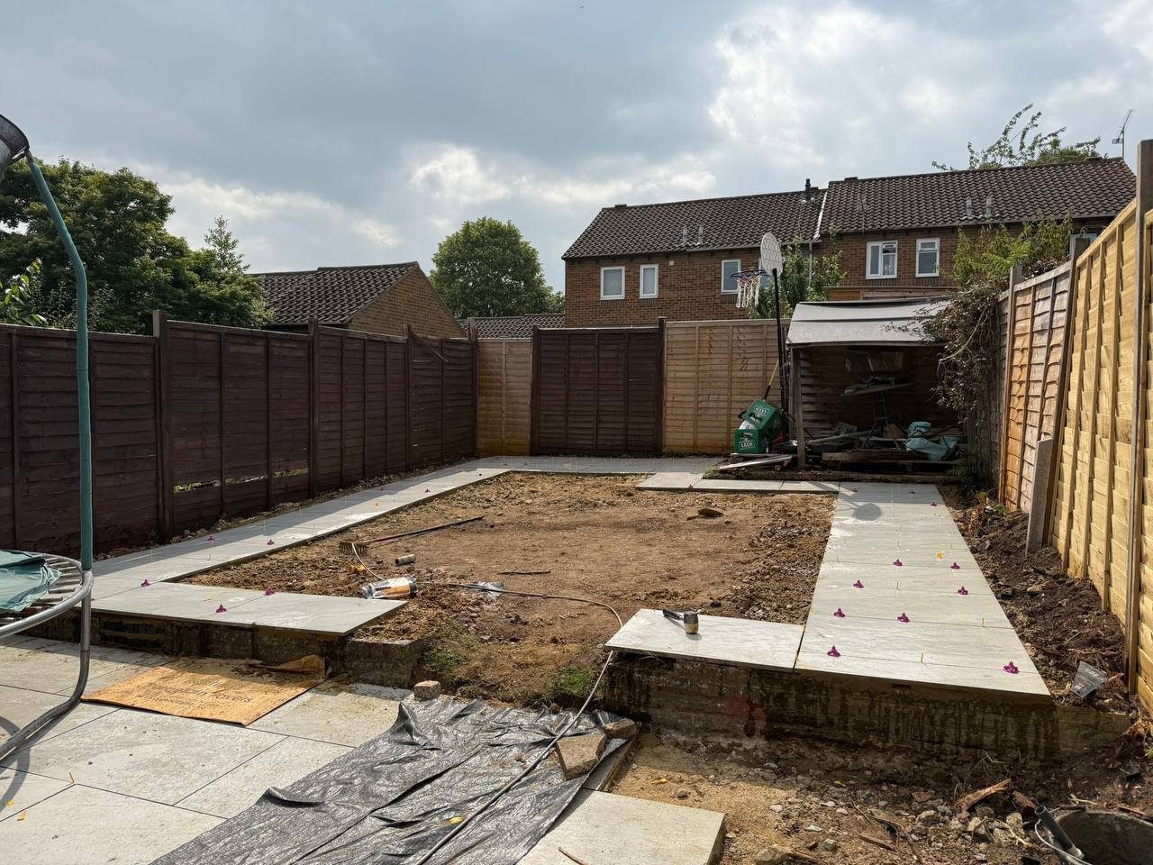 Patio Frame Layout