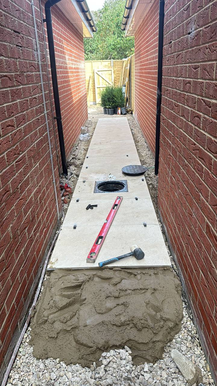 Side Alley Paving
