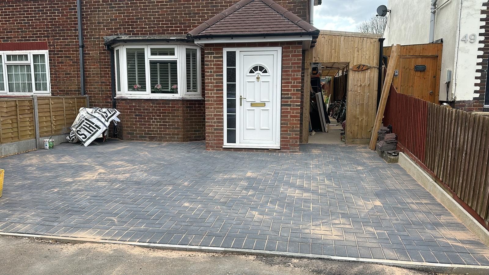 Block Paved Entrance